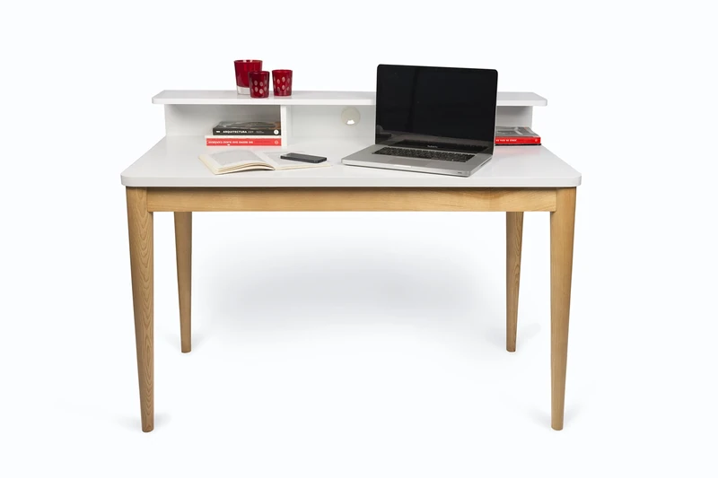 Symbiosis Xira Desk White and Oak 120x60x90 cm