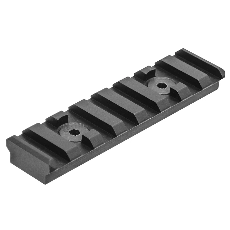 UTG Pro M-LOK(TM) 8-Slot Picatinny Rail Section, Black - Image 1