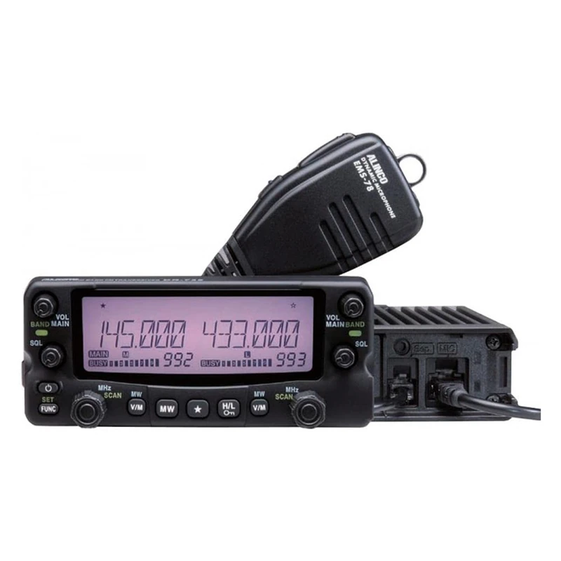 ALINCO DR-735E Dual Band UHF/VHF Full Duplex Mobile Transceiver