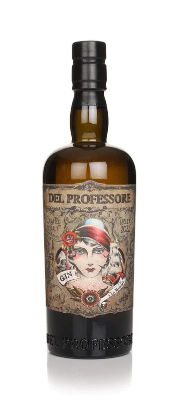 Del Professore Gin à la Madame 70CL, 42.9% - Premium Italian Craft Gin