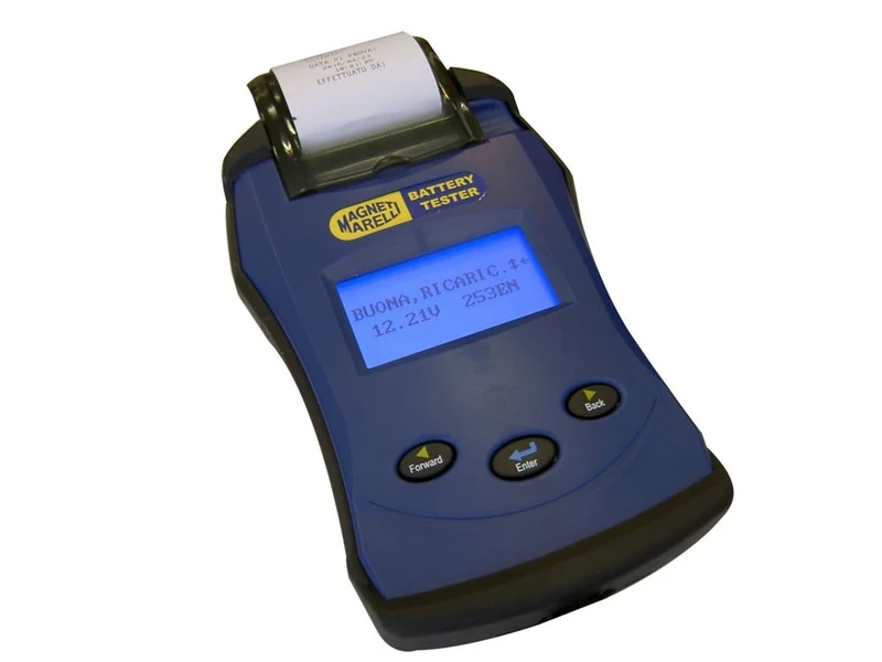 Magneti Marelli BT747 test for the monitoring of the battery