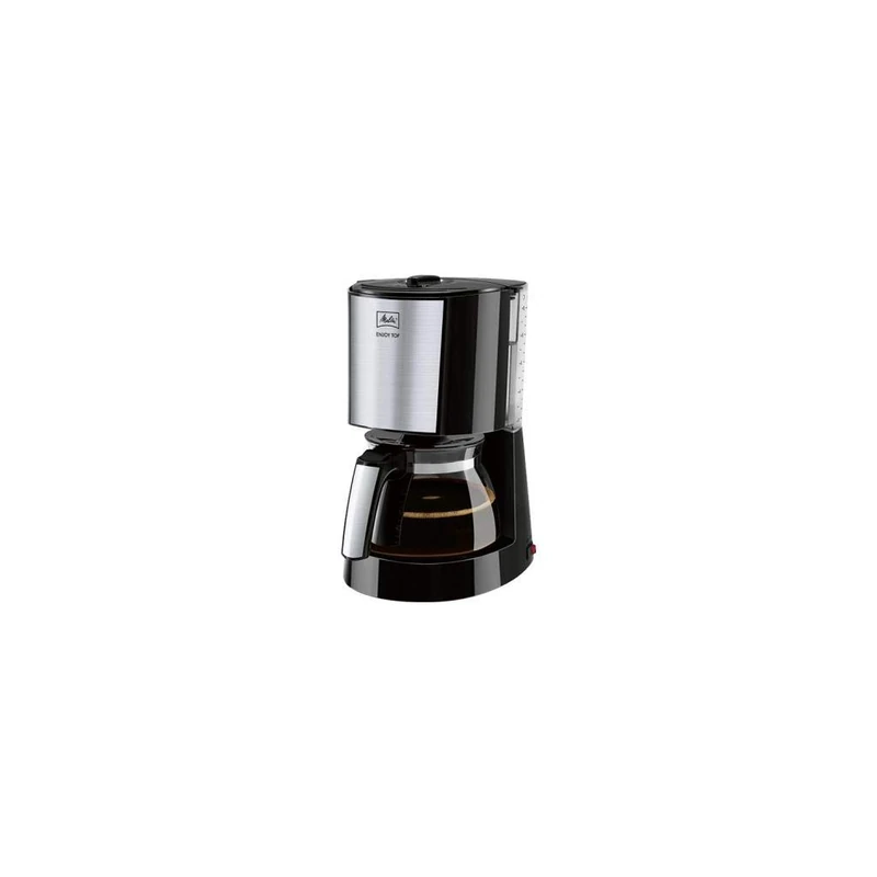 Melitta Enjoy Ii Glass Top Filter Coffee Machine, Black/Stainless Steel