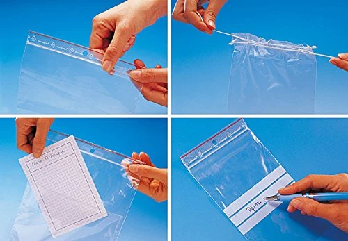 MINIGRIP 060514 Bag with writing area 100 x 150 mm