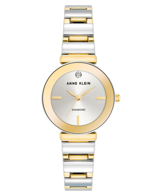 Anne Klein Madison Quartz Watch - Two Tone Bracelet AK/N2435SVTT - Image 1