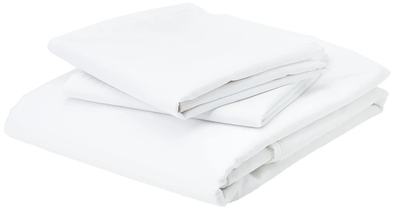 Emma Barclay Grosvenor - 1000 Thread Count Pin Stripe Duvet Set in White - Super King Bed