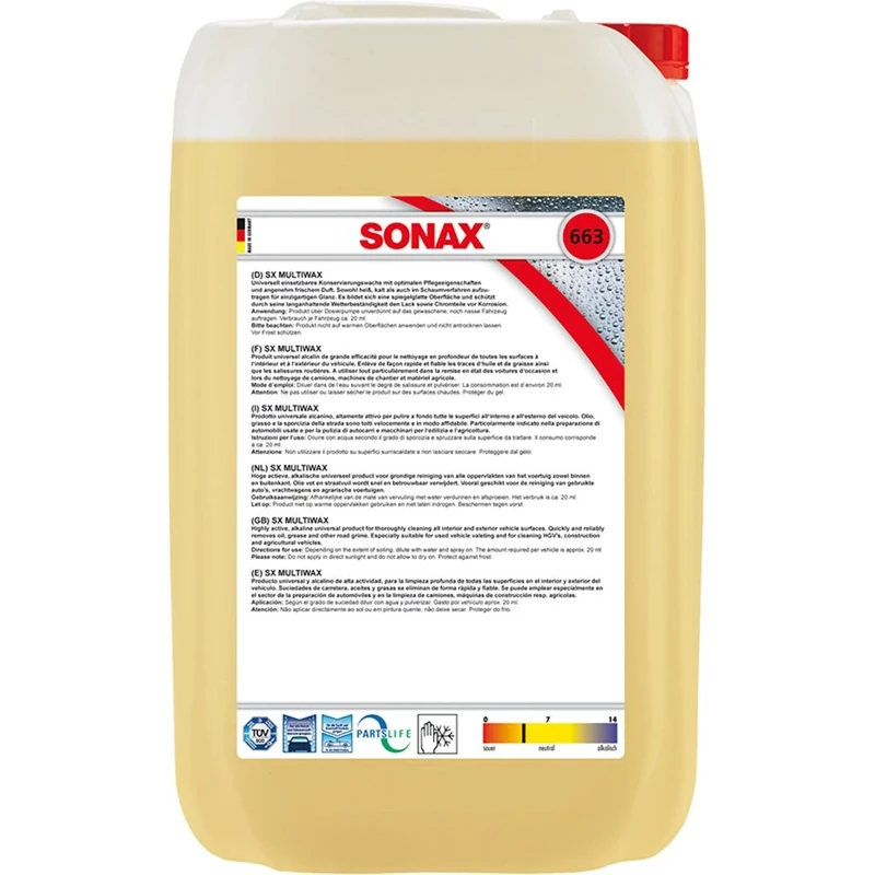 Sonax 663.705 Multiwax 25-Litre