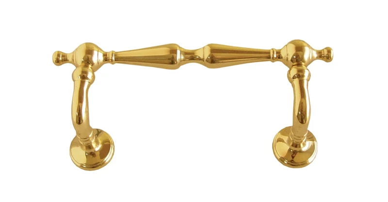 Imex El Zorro 76017 Turned Handlebar Brass Gloss Offset 300 mm