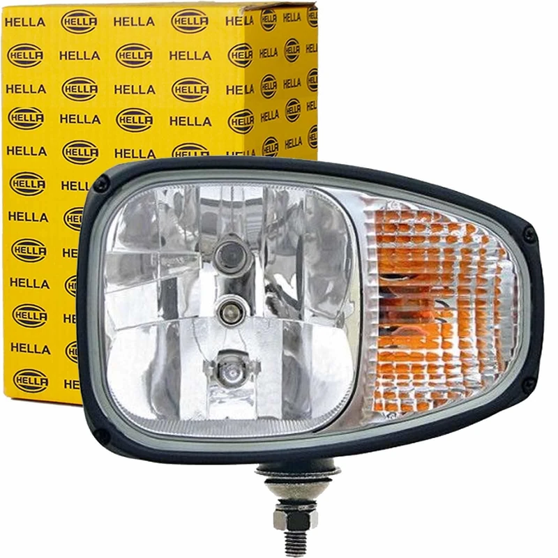 HELLA 1EE 996 174-391 Bulb-Headlight - Combi 220 - 24V - Bolted - Plug: DEUTSCH plug - Left Front