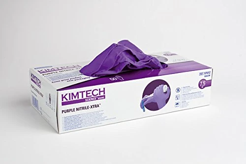 SAFESKIN 038826 Kimtech Science Purple Nitrile Gloves - Size S