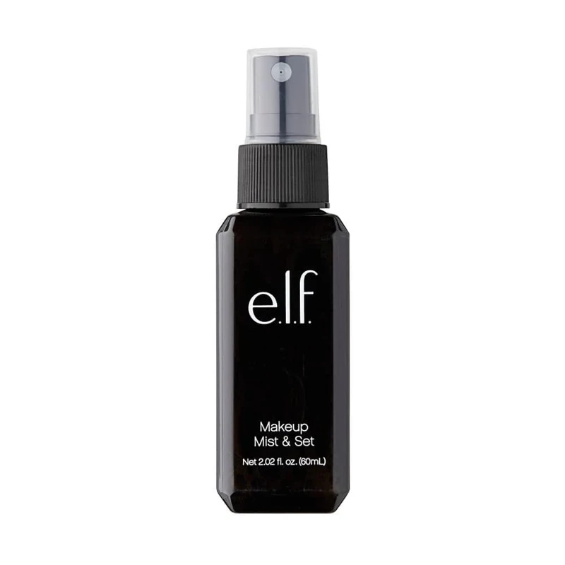 e.l.f. Makeup Mist & Set, Setting Spray, Long Lasting Wear, Soothing & Hydrating Ingredients, Small, 60ml