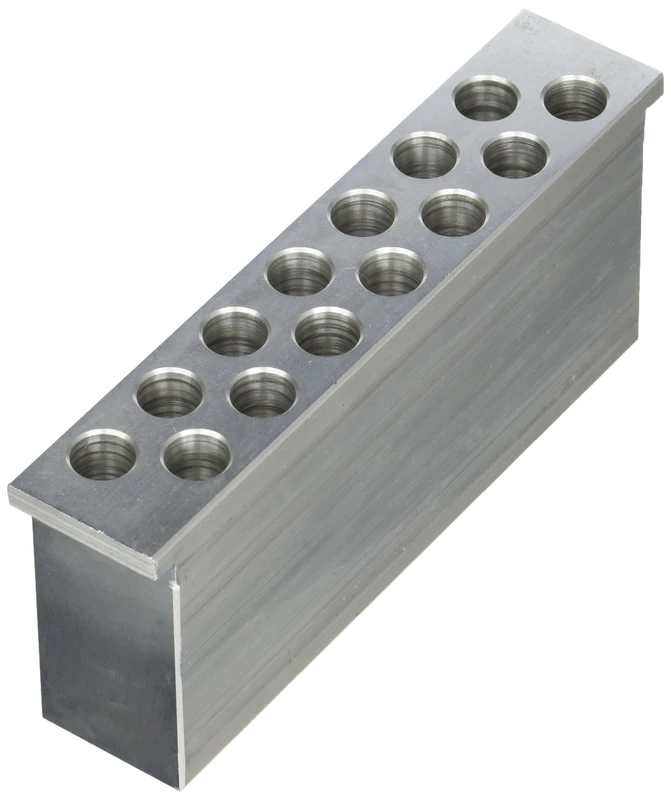 neoLab 1-6033 Aluminium Insert for Ice Bath 14 x 1.5 ml Small