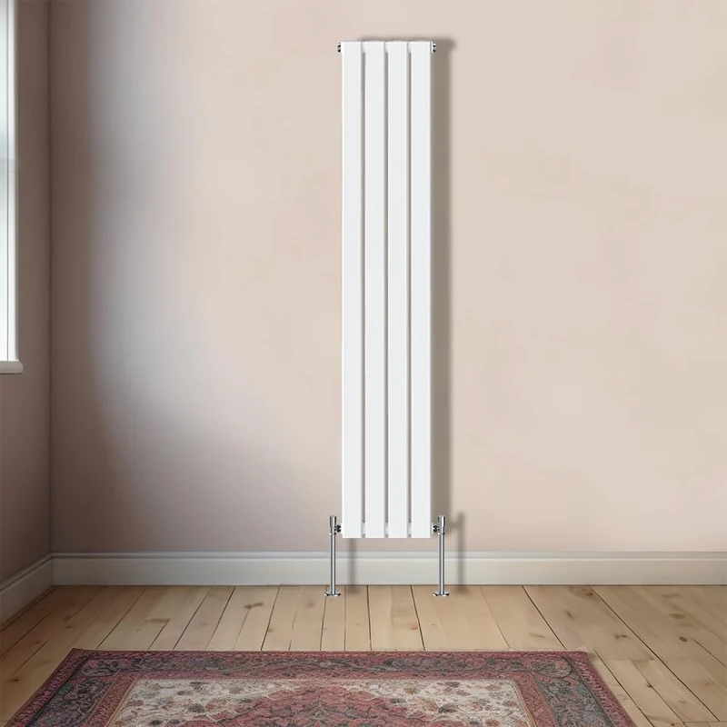 NRG Vertical 1800x272mm Single Flat Panel Designer Radiator Perfect for Kitchen, Bathroom, Living Room