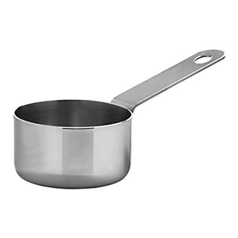 Mini Stainless Steel Presentation Saucepan 5 x 2.8cm - Set of 6 - Kitchenware, Miniature Sauce Pan, Serving Sides and Sauces