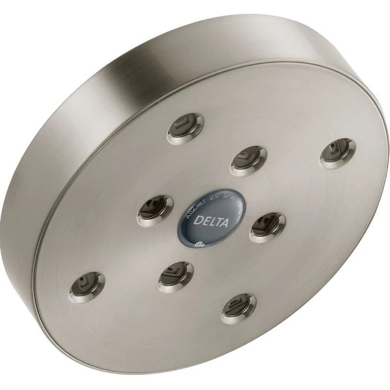 Delta RP70175-SS15 1.5 gpm H2Okinetic Showerhead, Stainless