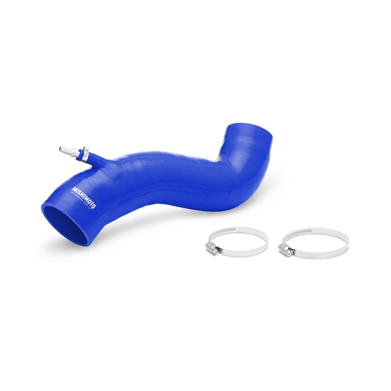 Mishimoto MMHOSE-FIST-14IHBL Silicone Induction Hose Compatible With Ford Fiesta ST 2014+ Blue
