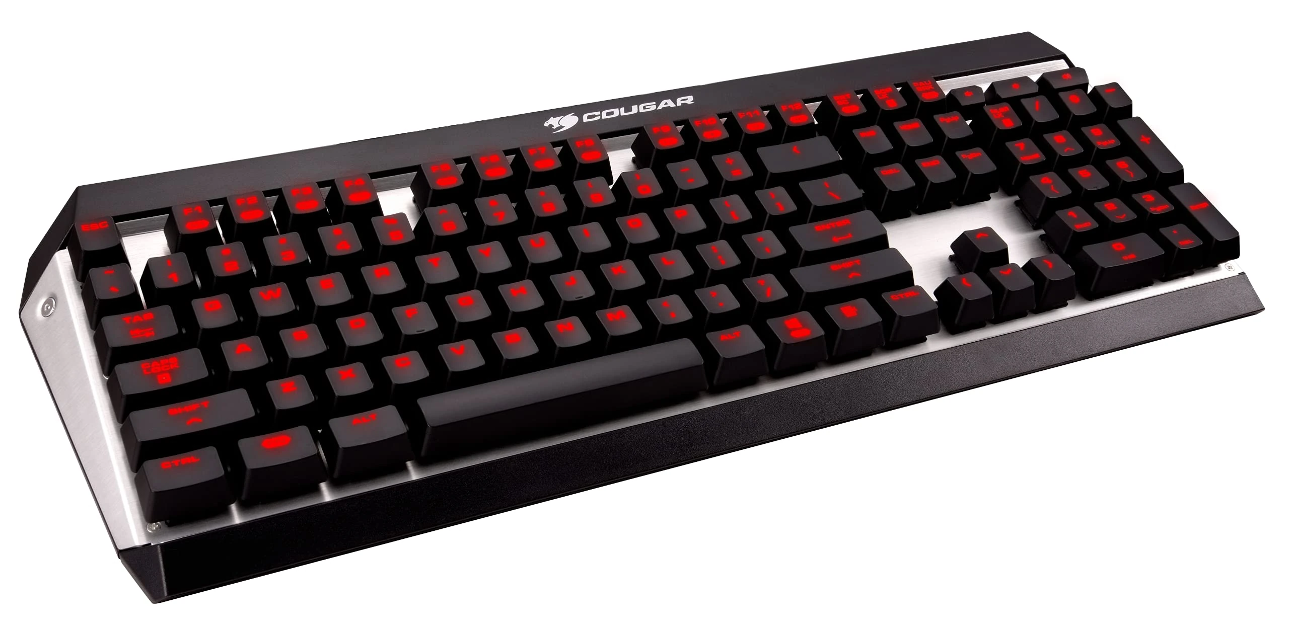 Cougar Attack X3 Brown Cherry MX Switch Red LED Backlit (UK Layout)