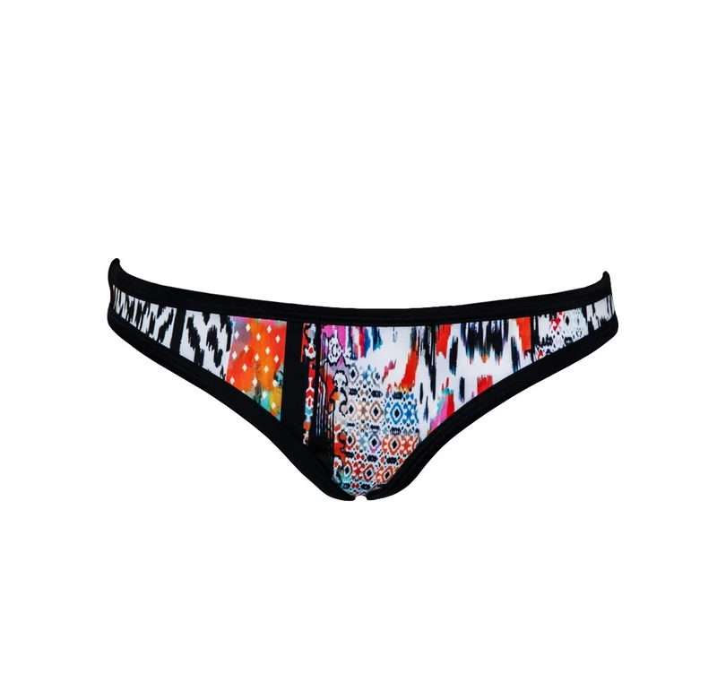 Seafolly Multicolor Swimsuit Panties Beach Gypsy Scuba