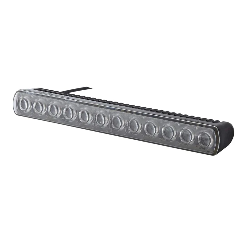 HELLA 1FJ 958 040-051 LED-Spotlight - Light Bar LB350 - 12/24V - Rectangular - Reference number: 30 - Bolted - Clear diffusing lens - Lens Colour: Crystal clear - Cable: 2500mm - left/right