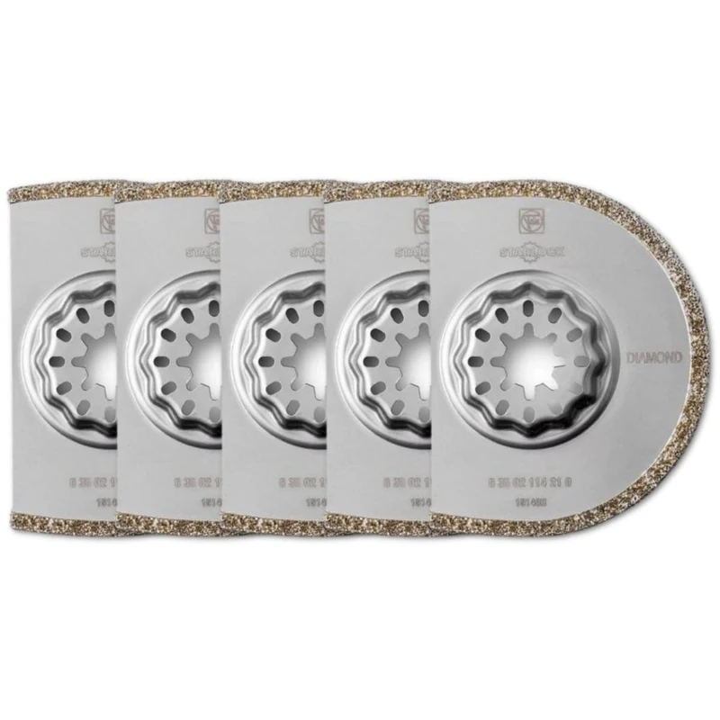 FEIN 63502114230 Segmented Diamond Tipped Saw Blade, Multi-Colour, 75 mm