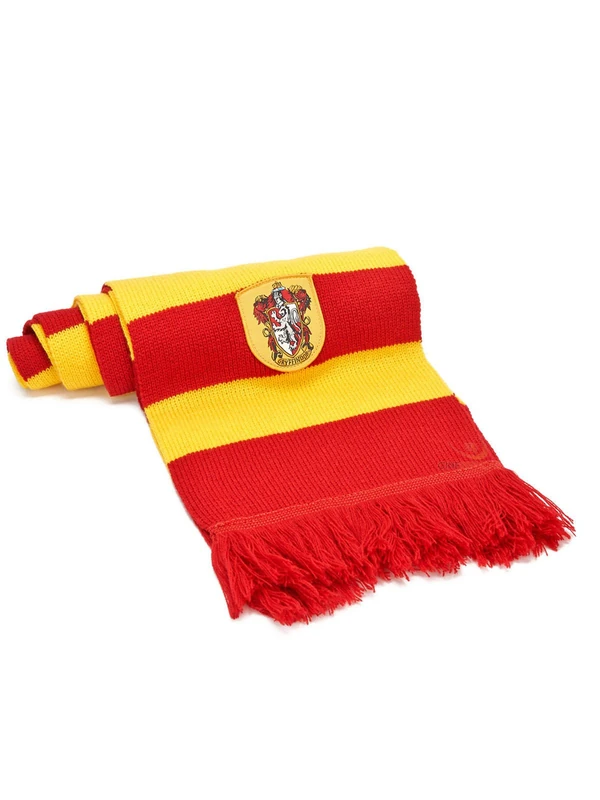 Harry Potter Gryffindor Scarf Licensed Item yellow red 190x23cm - Image 1