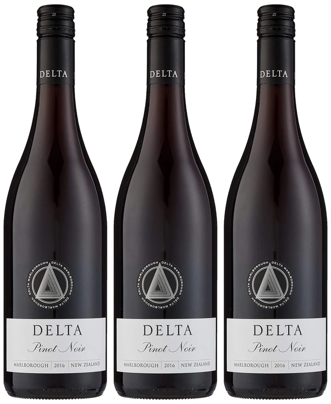 Delta Wines Marlborough Pinot Noir 2015 Wine 75 cl (Case of 3)