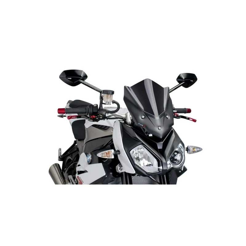 Puig 7040C Racing Screen for BMW S1000 R 14'-17', Carbon Look