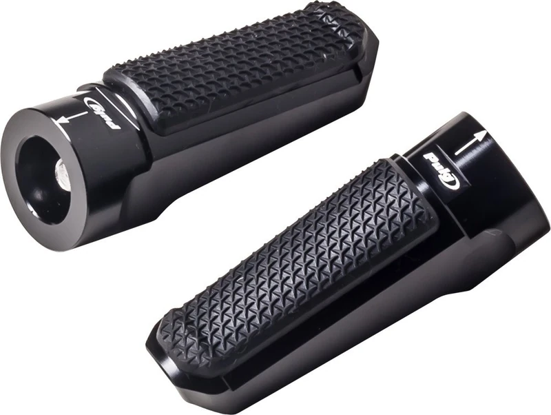 Puig 7318N Foot Pegs Set Sport Model, Black