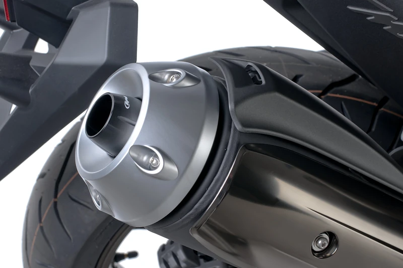 Puig End Tube For Exhaust, Black | 7358N