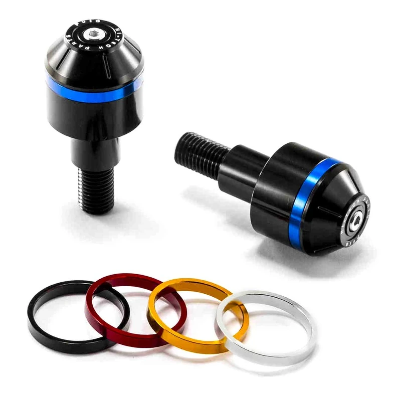 Puig 8016N Bar Ends Short with Ring Model for BMW C600 Sport 12'-17'/ C650 GT 12'-15', Set of 2