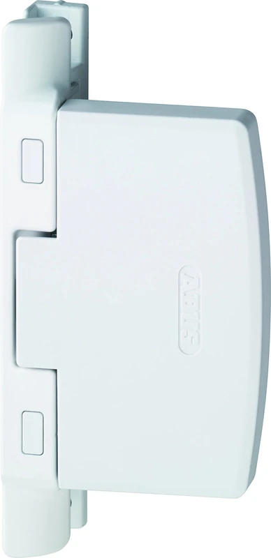 ABUS Fas97 Window Security – Additional Window Lock for Side Hinges – Safety Level 10-35217 – White