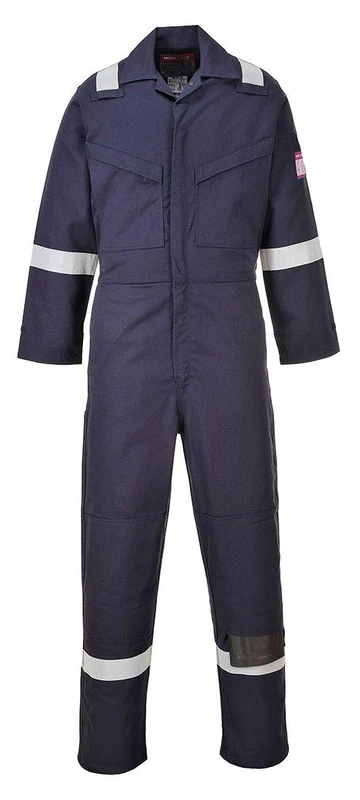 Portwest Modaflame Coverall, Color: Navy, Size: XXL, MX28NARXXL