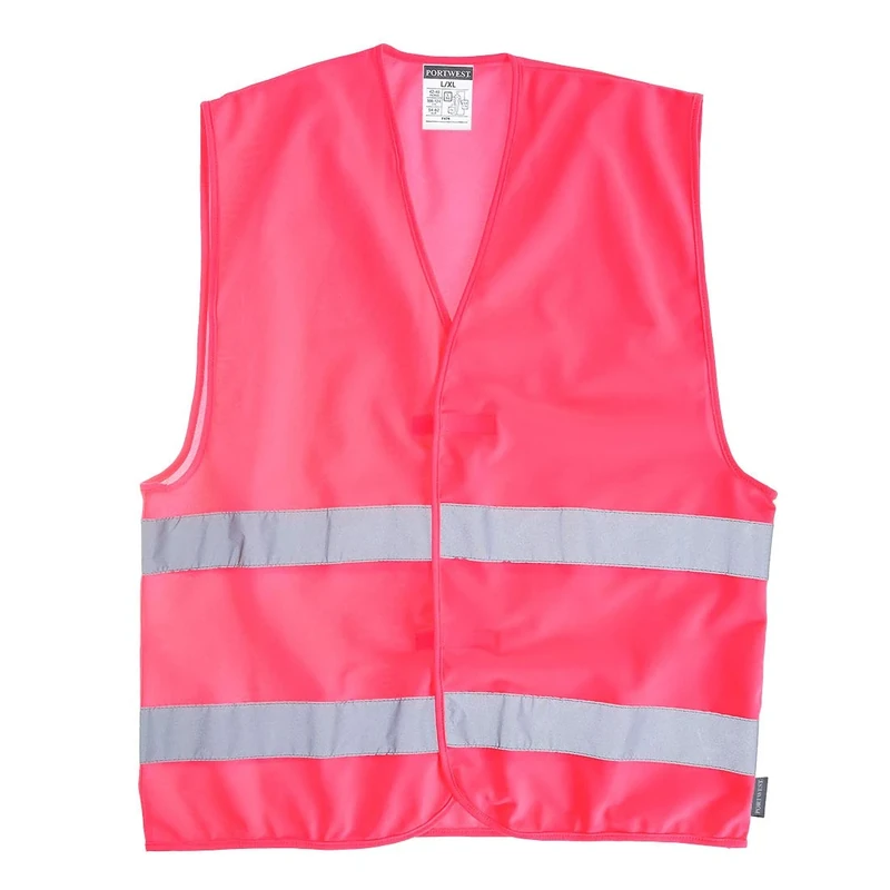 Portwest Iona Safety Vest - Pink - Size S/M - F474PIRS/M - Image 1