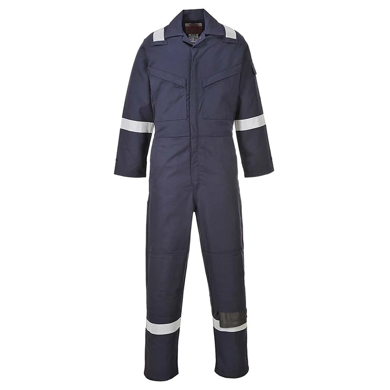 Portwest Aberdeen FR Coverall, Size: 46, Colour: Navy, FF50NAR46