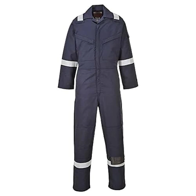 Portwest Aberdeen FR Coverall, Size: 44, Colour: Navy, FF50NAR44