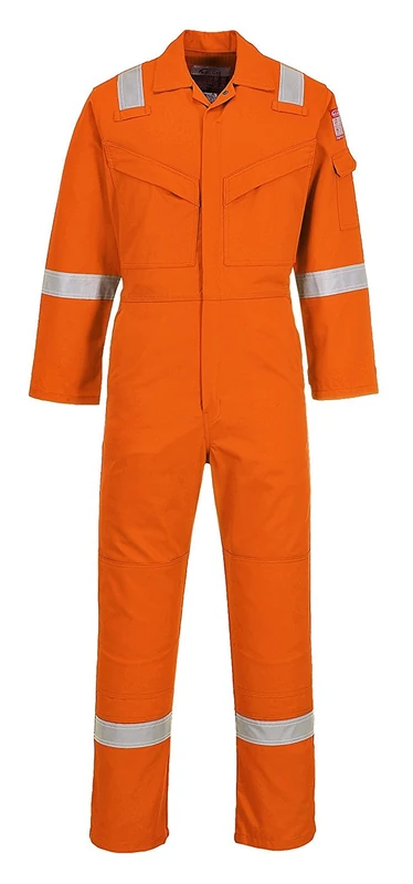 Portwest Aberdeen FR Coverall, Size: 38, Colour: Orange, FF50ORR38