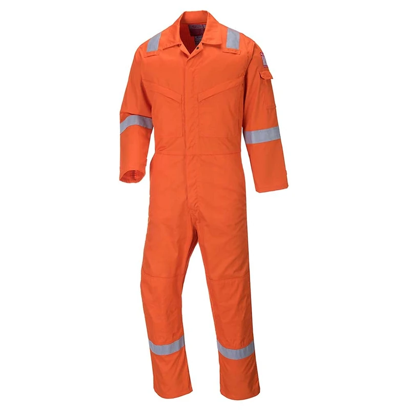 Portwest Aberdeen FR Coverall, Size: 54, Colour: Orange, FF50ORR54