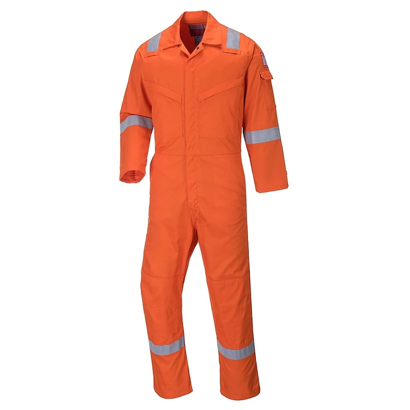 Portwest Aberdeen FR Coverall, Size: 52, Colour: Orange, FF50ORR52