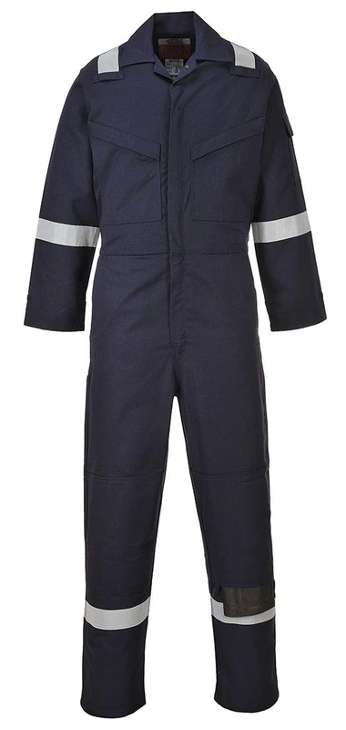 Portwest Araflame Gold Coverall, Size: 5One Size, Colour: Navy, AF53NAR50