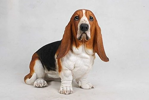 Hi-Line Gift Ltd Resin Dog - Basset Hound- Large Statue
