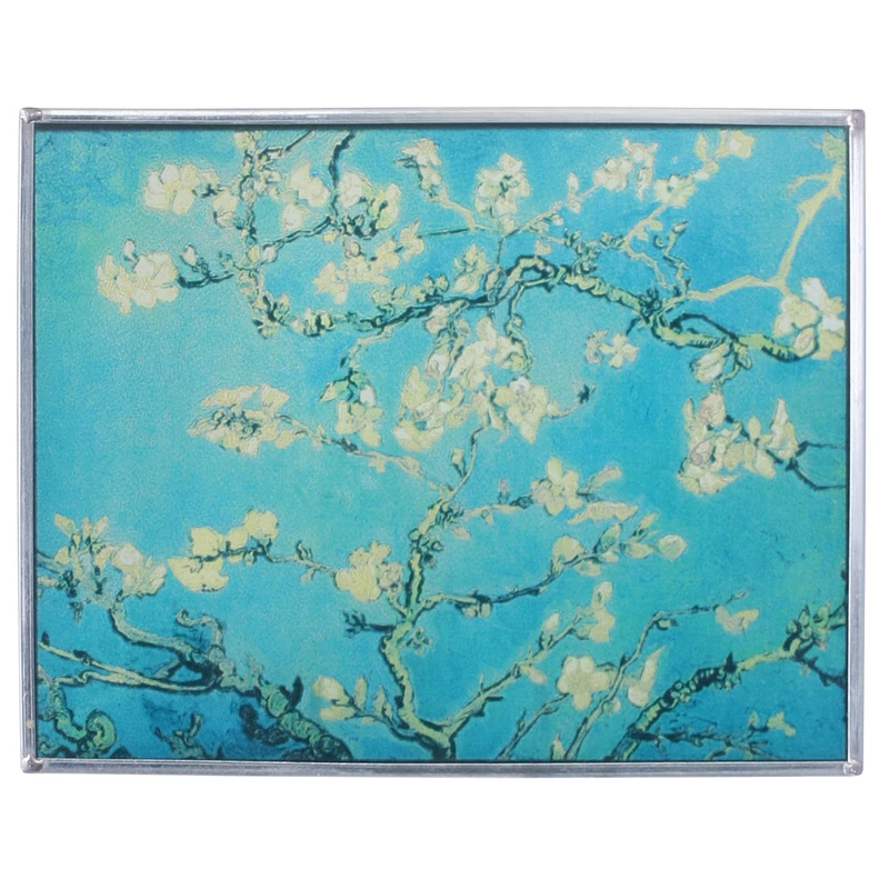 Design Toscano Almond Blossoms 1890 Art Glass