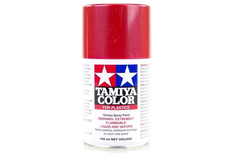 Tamiya 85095 Metallic Red Spray Paint - 100ml TS-95 Gloss