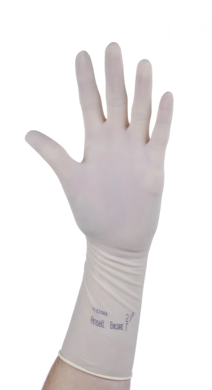 Ansell Encore AJ5785206EU ANSELL ENCORE LATEX PF GLOVES SIZE 8.5 (Pack of 50)