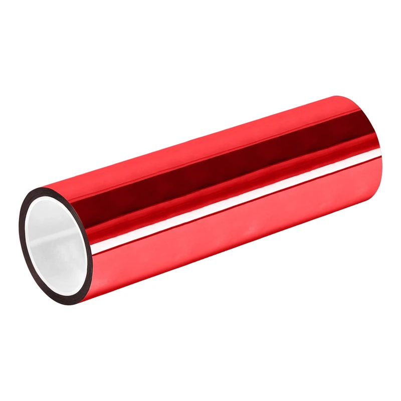 TapeCase TC830 20" X 72YD-RED Red Metalized Polyester/Acrylic Adhesive Film Tape, 0.002" Thick, 72 yd. Length, 20" Width, 1 Roll