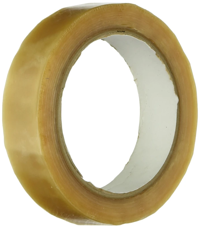 TapeCase TC414-21" X 72YD-CLEAR Clear UPVC/Rubber Adhesive Film Tape, 0.0023" Thick, 72 yd. Length, 21" Width, 1 Roll