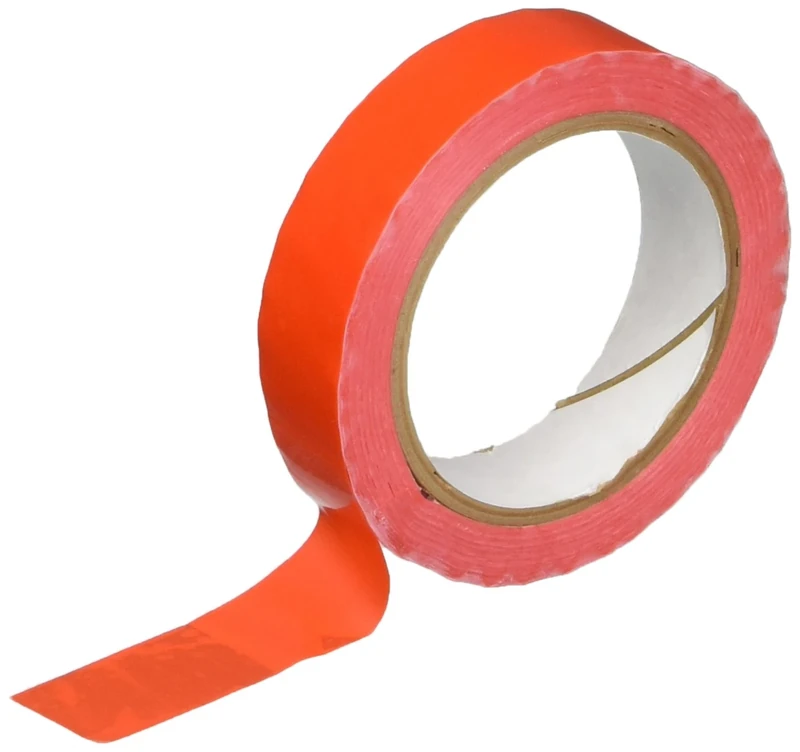 TapeCase TC414-43" X 72YD-RED Red UPVC/Rubber Adhesive Film Tape, 0.0023" Thick, 72 yd. Length, 43" Width, 1 Roll