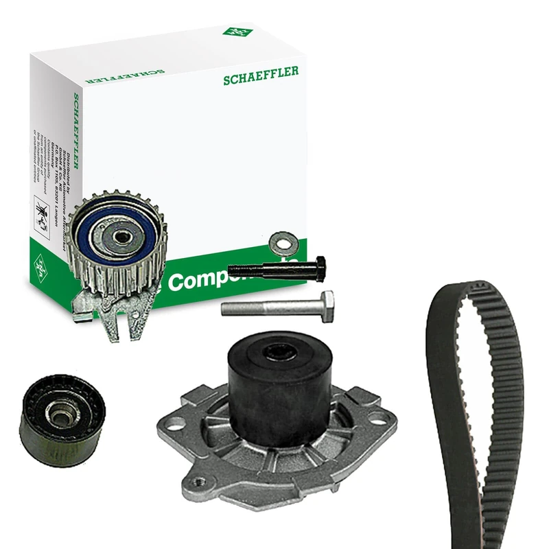 INA 530 0622 30 Water Pump + Timing Belt Set 30 mm with Seal