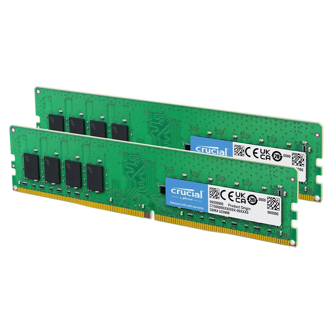 Crucial RAM 8GB Kit (2x4GB) DDR4 2400MHz CL17 Desktop Memory CT2K4G4DFS824A