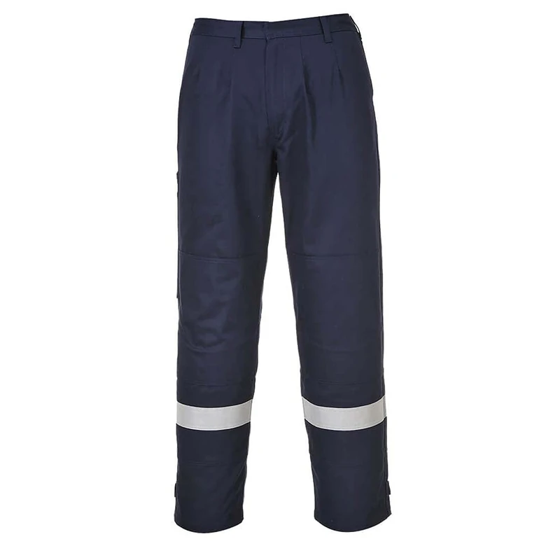 Portwest FR26 Bizflame Work FR Trousers Flame Resistant Machine Washable