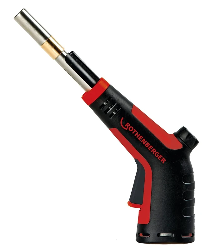 Rothenberger 1500001355 "Super Fire 4" Basic Brazing Torch, 0 V, Red/Black