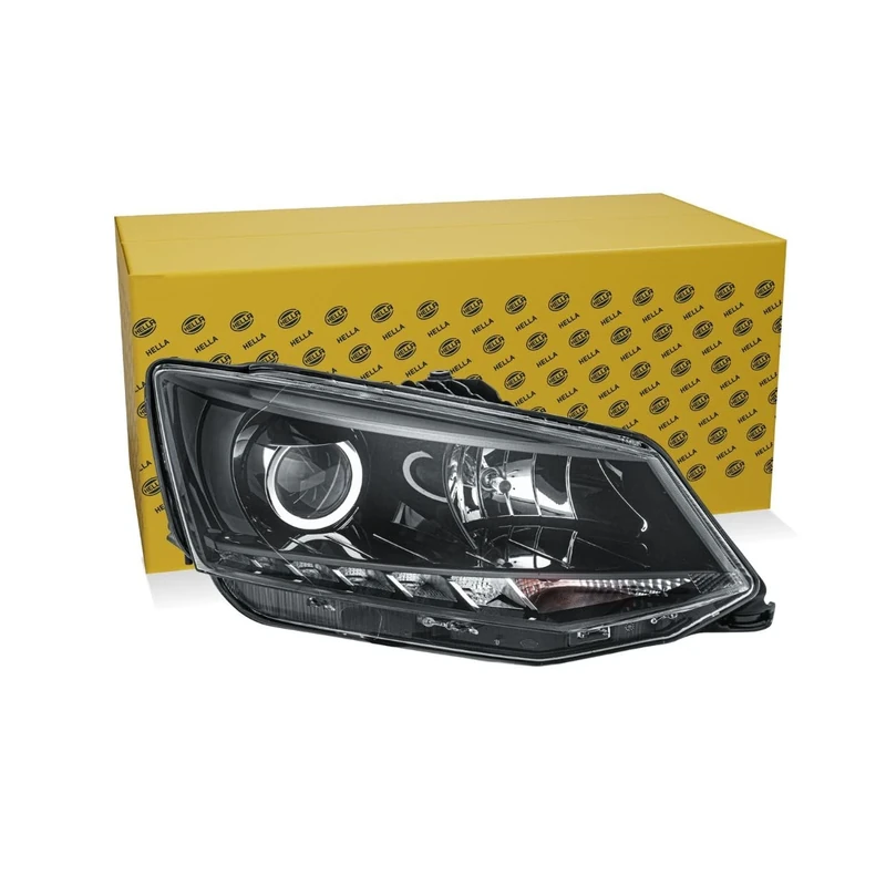 HELLA 1EL 011 824-221 DE/Halogen/Dual Headlight-Headlight - ECE - for right-hand traffic - Right Front
